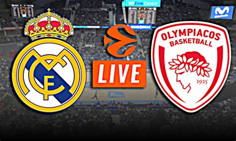 olympiakos real basket live stream